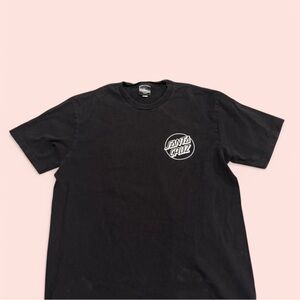 Santa Cruz Skateboards Black Men's T-Shirt
